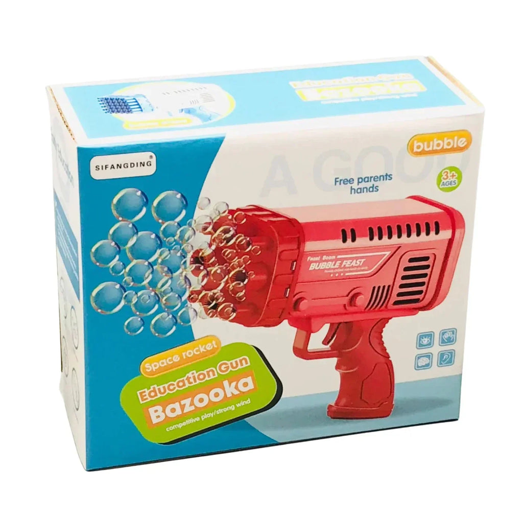 Bazooka Bubble Gun | Rechargeable Bubble Blaster Toy