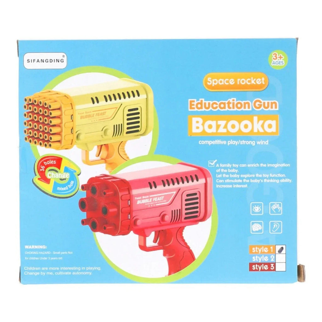 Bazooka Bubble Gun | Rechargeable Bubble Blaster Toy