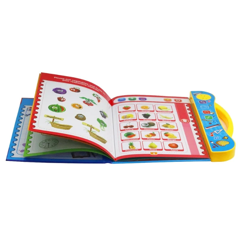 Interactive Learning Book for Kids | Letters, Numbers & Sounds