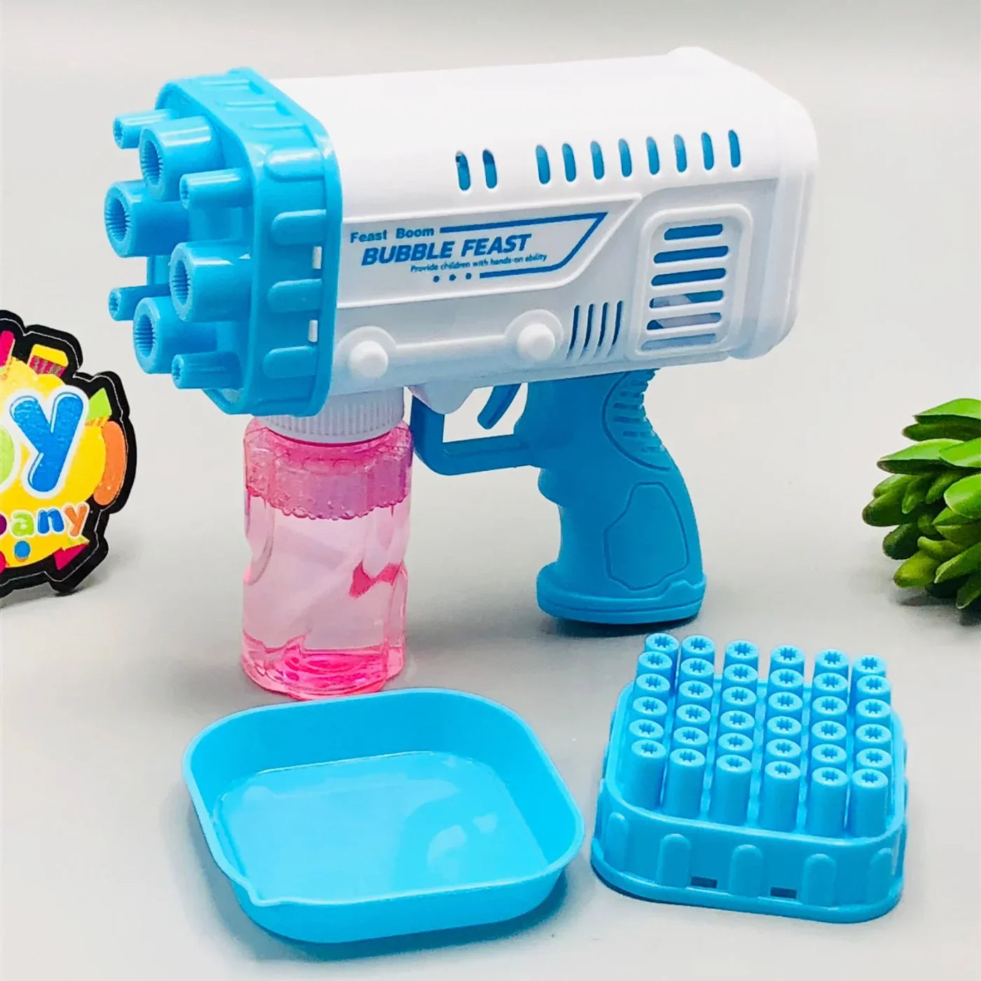 Bazooka Bubble Gun | Rechargeable Bubble Blaster Toy