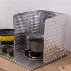 3-Sided Oil-Proof Splatter Guard | Foldable Kitchen Shield