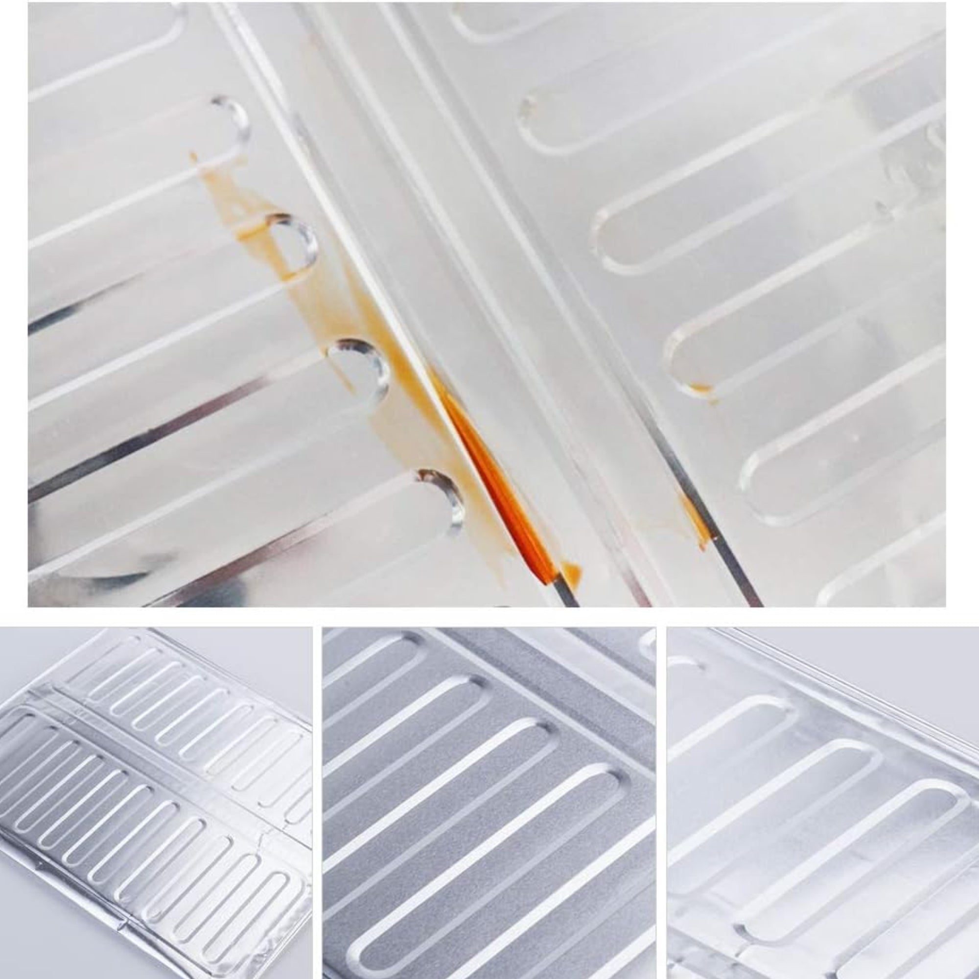 3-Sided Oil-Proof Splatter Guard | Foldable Kitchen Shield
