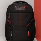 Multi-Functional Travel Backpack | Black & Red