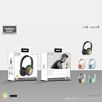 Lelisu LS-257 Wireless Bluetooth Headphones | LED Over-Ear, Type-C