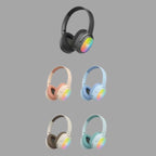 Lelisu LS-257 Wireless Bluetooth Headphones | LED Over-Ear, Type-C